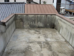 屋上防水施工前